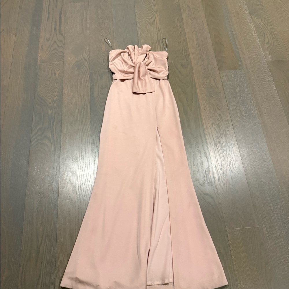 REVOLVE Blush Strapless Dress